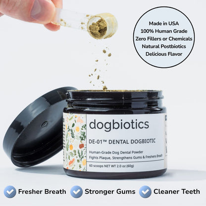 100% human-grade Dental Dogbiotic