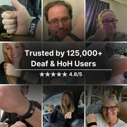 Rise Band - Silent Vibrating Alarm for Deaf & HoH