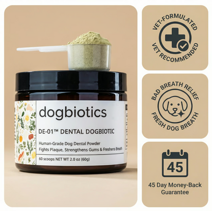 100% human-grade Dental Dogbiotic