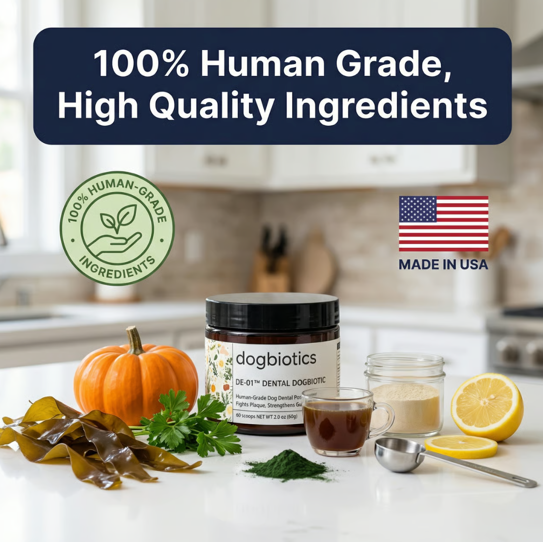 100% human-grade Dental Dogbiotic